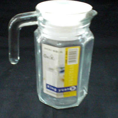 沈陽心然日雜 供應批發500ml手工精致耐熱玻璃茶具，小八角壺與小條壺熱銷